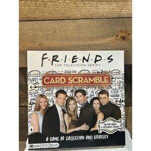 FRIENDS‎ TV Show Card Scramble Board Game, Fun Family Game New - Factory Sealed